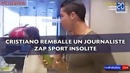 Cristiano remballe un journaliste, Enyeama se met au gospel, zap sport insolite
