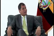 Entrevista a Rafael Correa en CNN, Agosto 27 del 2012.