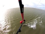 Kitesurf / mountainboard : from Normandy to Netherlands  (GoPro)