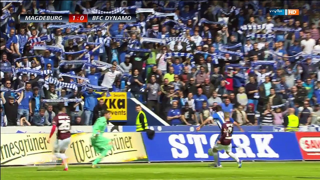 28. Spieltag 2014/2015 1. FC Magdeburg - BFC Dynamo