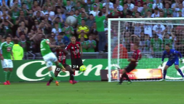 Revivez les 5 buts des Verts face à Nice !