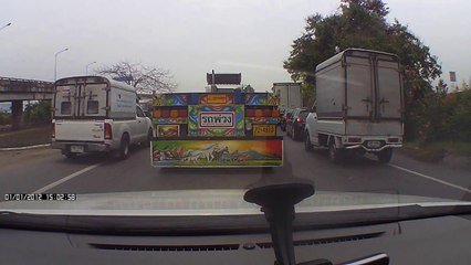 Les embouteillages de Bangkok