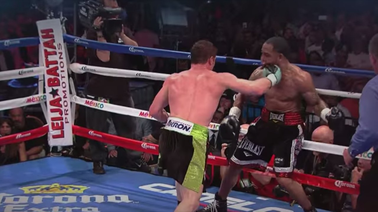 Canelo Alvarez'den muhteşem nakavt!