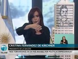 La presidenta anunció el envío al Congreso del proyecto de ley para recuperar acciones de YPF