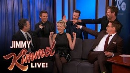 Who Leads the Avengers in Real Life- Jimmy Kimmy Live
