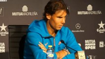 Rafael Nadal's press conference after FINAL of Madrid Open 2015