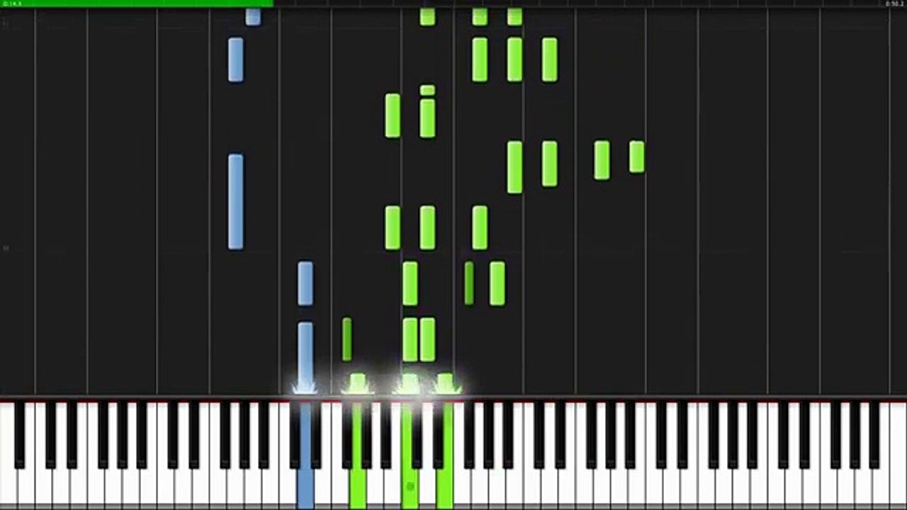Joyeux Anniversaire Happy Birthday To You Piano Tutorial Synthesia Video Dailymotion