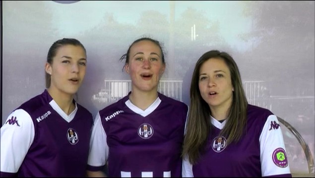 Les Féminines du Téf apportent leur soutien aux pros!