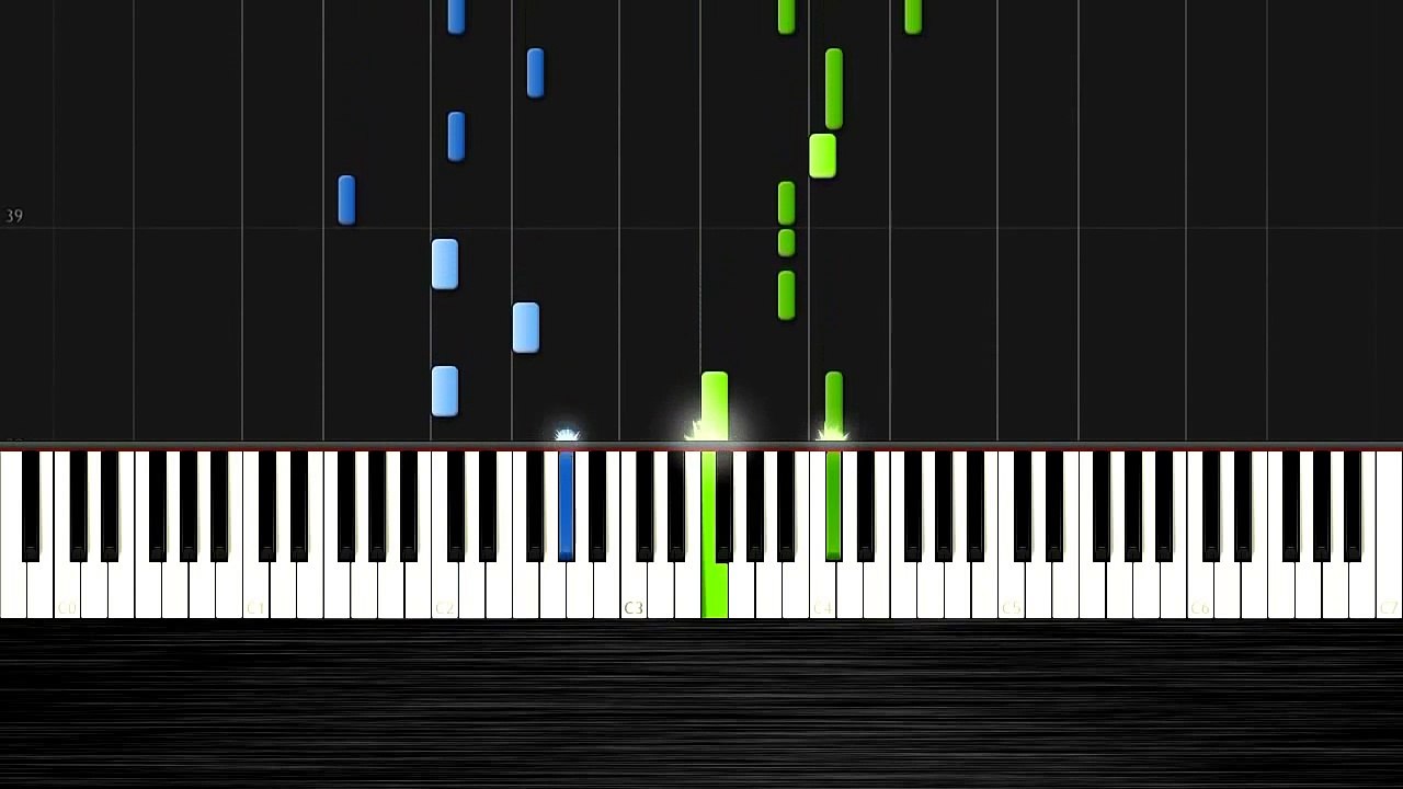 Sia - Chandelier - Piano Tutorial - Synthesia