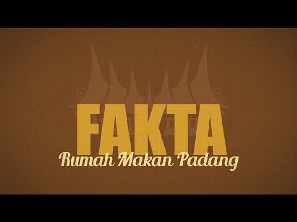 [INFOGRAPHIC] 7 Fakta yang Kamu Gak Tau Tentang Rumah Makan Padang