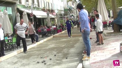 Le concours de pétanque fait son retour à Carcassonne, le Dimanche 17 mai sur la place Carnot :