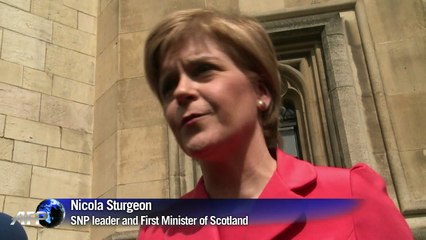 Scottish nationalist MPs arrive in Westminster