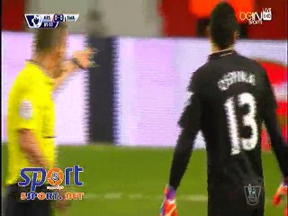 آرسنال 0-1 سوانزي سيتي