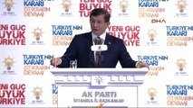 4davutoğlu, AK Parti İstanbul İl Merkezi'nde Konuştu