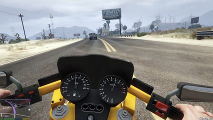 GTA V Akuma 200 mph+ Real handling mod
