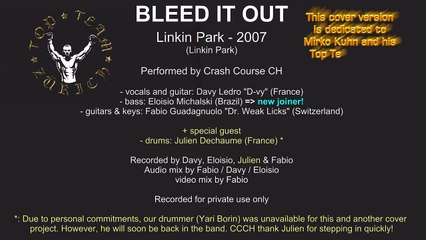 BLEED IT OUT (Linkin Park) - 2015 - cover version by CCCH
