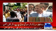 We Can Also Use Same Kind Of Language As Zulfiqar Mirza Did Sharjeel Memon Media Talk - 11th May 2015