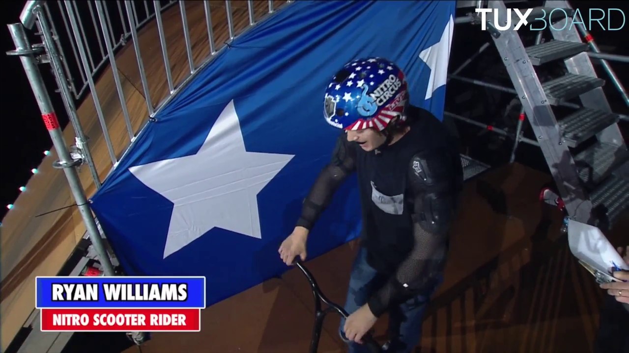 Record du monde : Triple backflip en trottinette