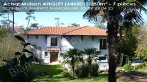 A vendre - maison - ANGLET (64600) - 7 pièces - 250m²