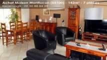 A vendre - Maison/villa - Montlucon (03100) - 7 pièces - 142m²