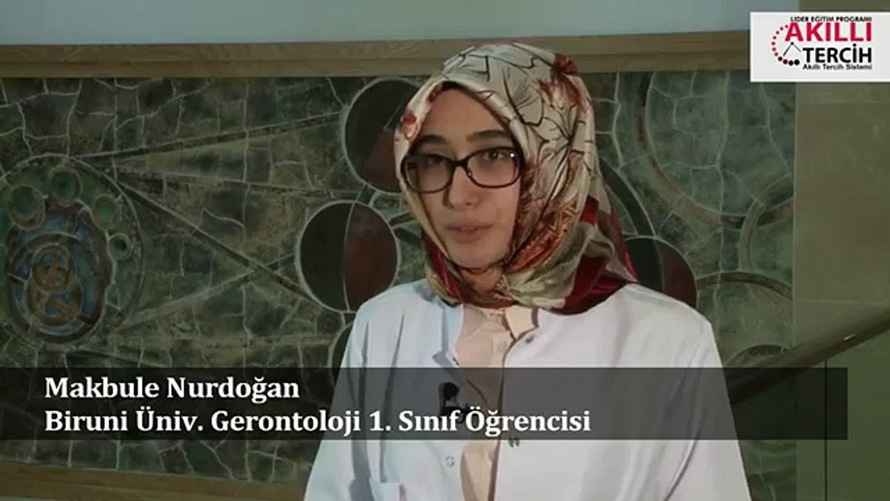 Gerontoloji Bölümünü Neden Tercih Ettiler?