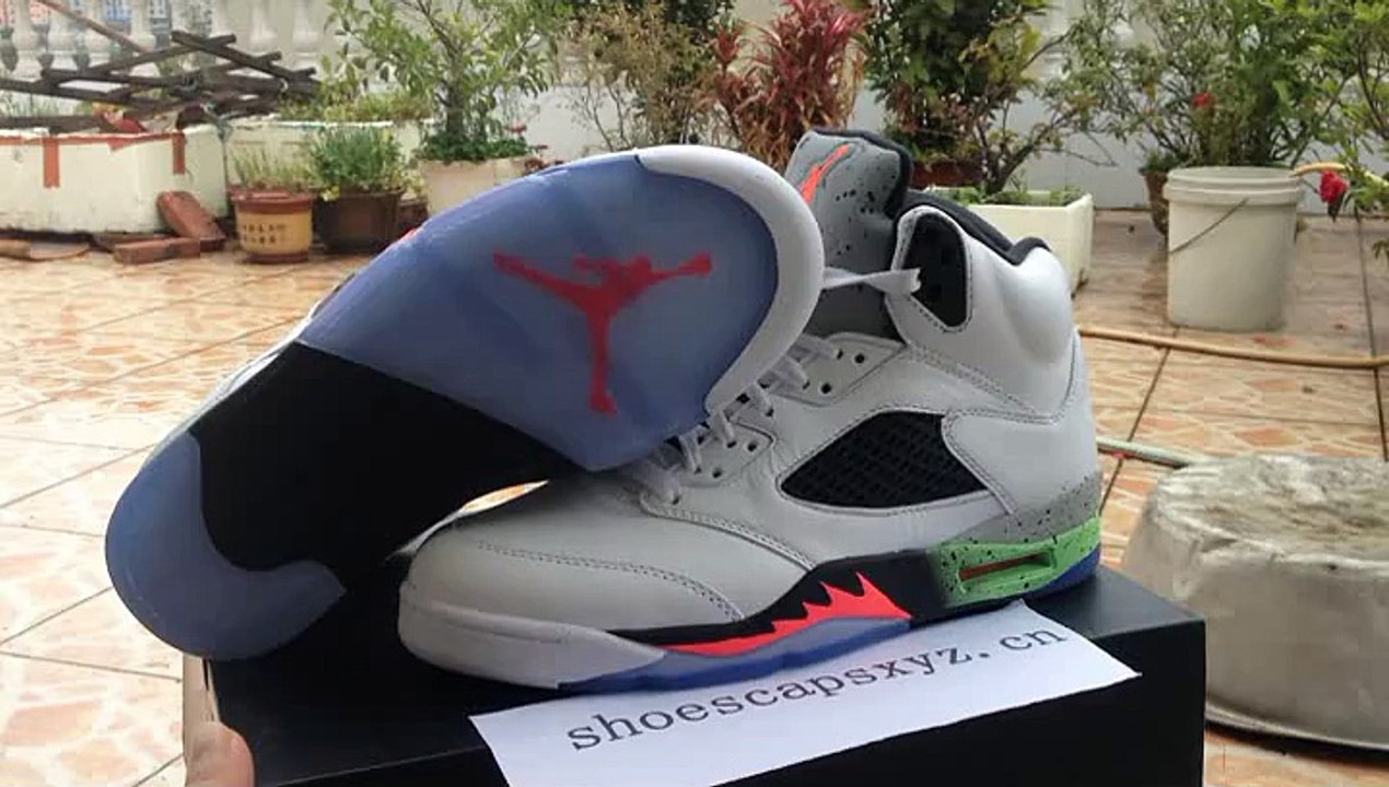 Authentic Air Jordan 5 Space Jam at shoescapsxyz.cn