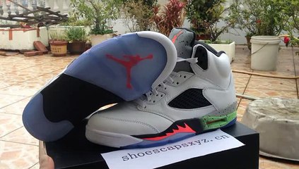 Authentic Air Jordan 5 Space Jam at shoescapsxyz.cn
