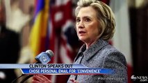 Emailgate: Hillary Clinton Defends Private Email Account