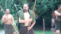 Maori Haka - Welcoming a tribe into their village