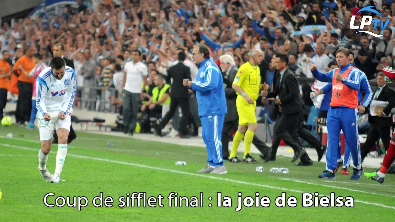 Coup de sifflet final : la joie de Bielsa !