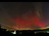 Aurora Borealis - time lapse - Polarlicht in Deutschland (Zeitraffer)