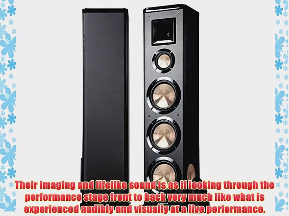 BIC America PL-980L 3-way Floor Speakers - Left