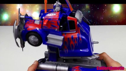 Transformers 4 Autobot Optimus Prime Radio Control Robot Nikko Truck Review Toy