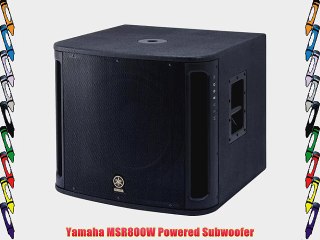 Yamaha MSR800W Powered Subwoofer