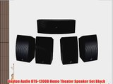 Dayton Audio HTS-1200B Home Theater Speaker Set Black
