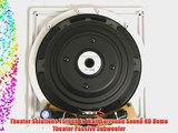 Theater Solutions TS1000 In Wall Surround Sound HD Home Theater Passive Subwoofer