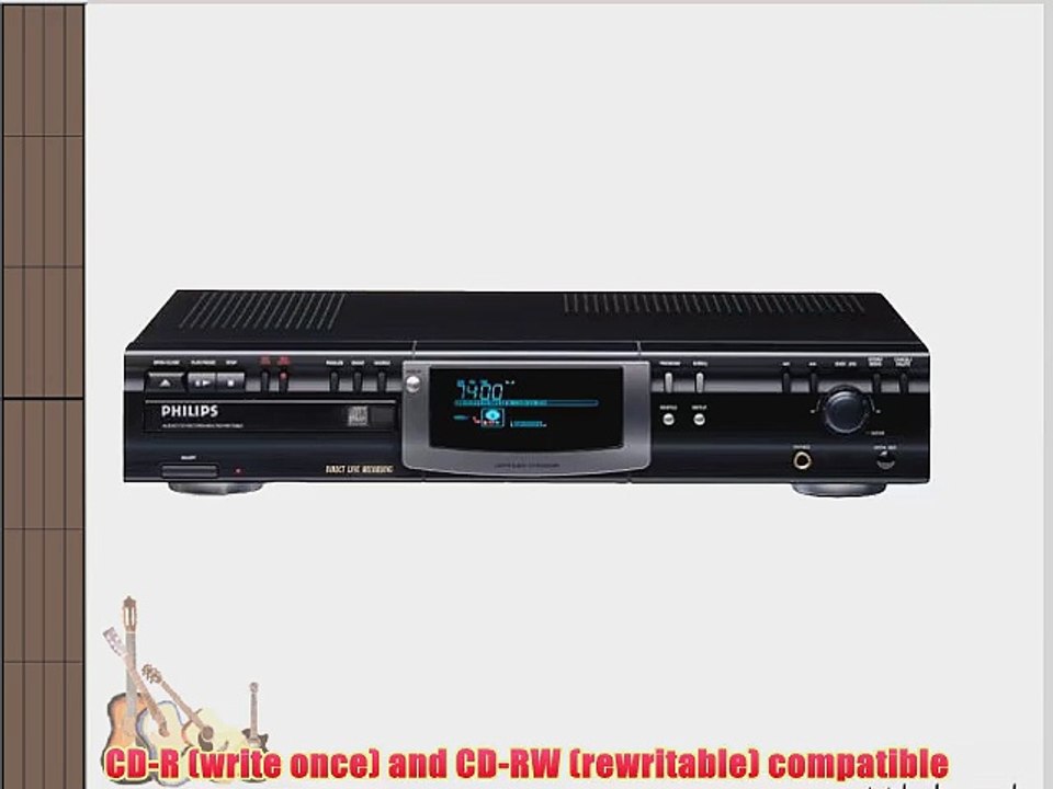 Philips CDR770BK  CD Recorder