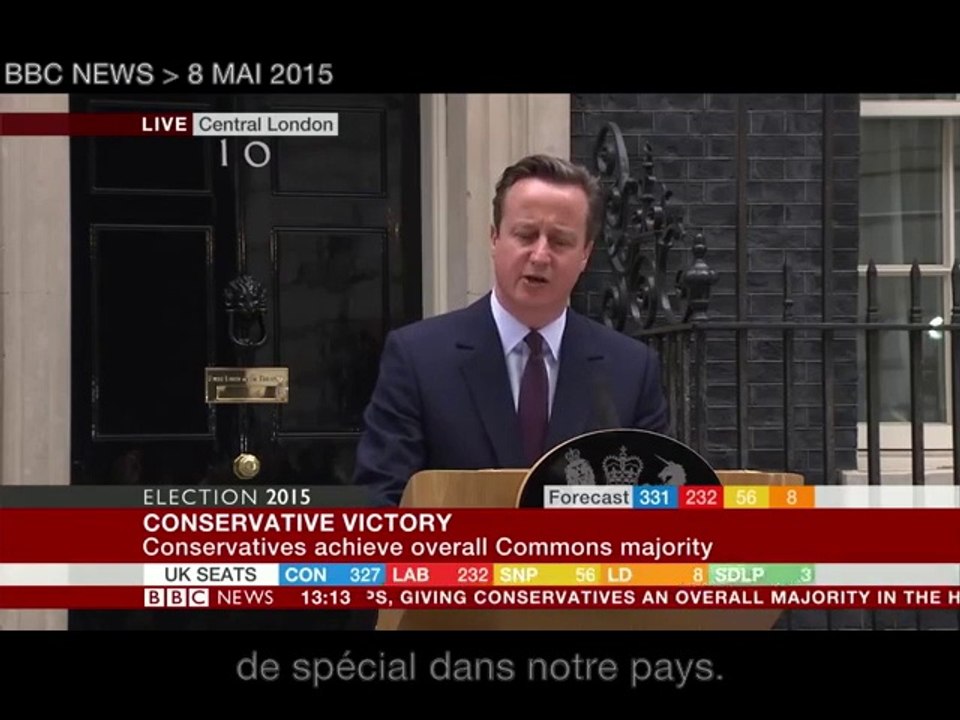 David Cameron propose un référendum sur l'Europ...