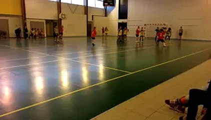 -15 filles face à Sarrebourg le 08/05/2015 pour le titre de Championnes interdepartementale.
