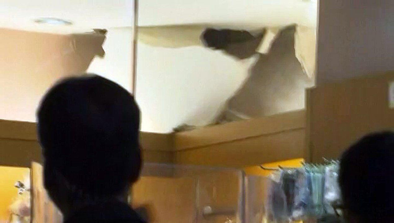 Hong-Kong : un sanglier sème la panique dans un centre commercial