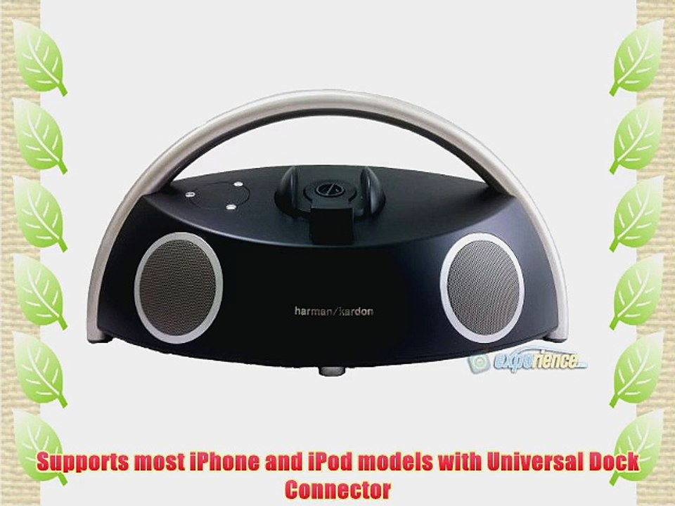 Harman Kardon Go Play Micro Speaker System for iPod (Black)