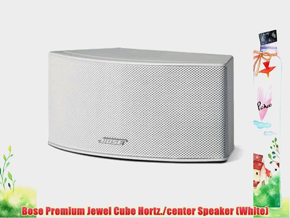 Bose Premium Jewel Cube Hortz./center Speaker (White) - video Dailymotion