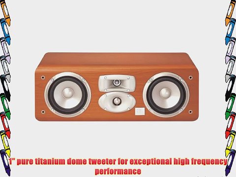 JBL LCICH3-Way High Performance Dual 5 -1/4-Inch Center Channel Loudspeaker (Cherry)