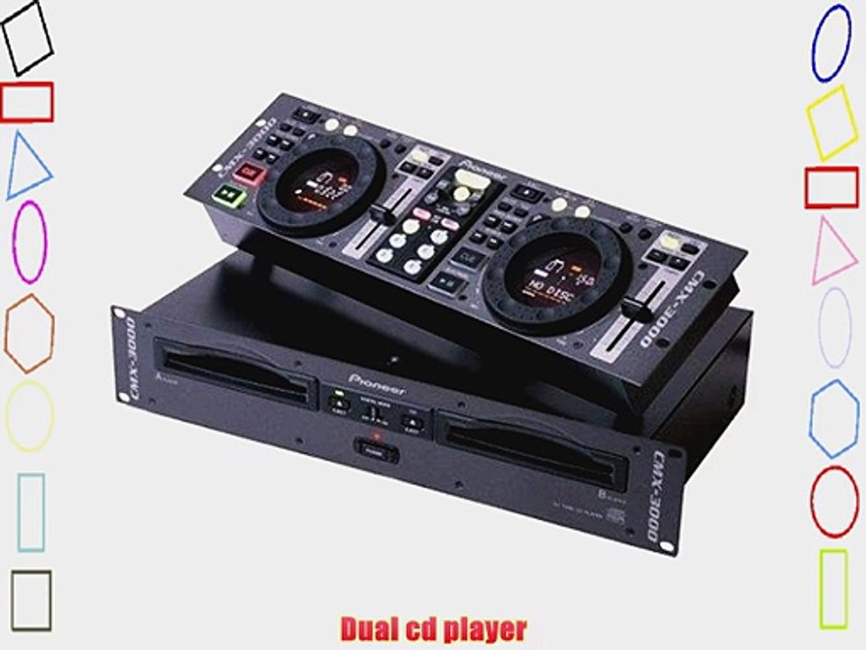 Pioneer CMX-3000 Professional Rack-Mount Dual CD Player