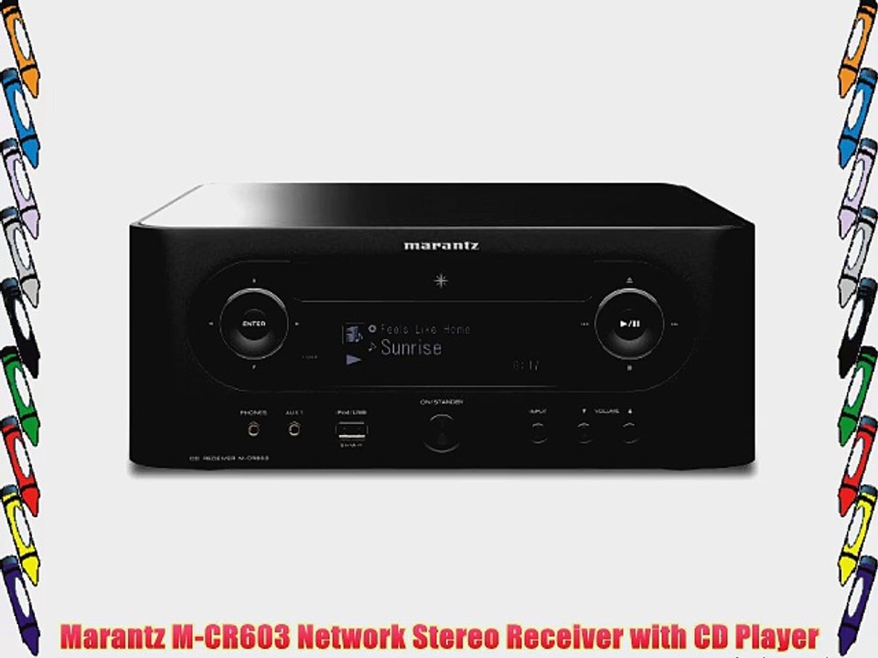 Marantz M-CR603 Network Stereo Receiver with CD Player
