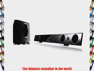 Mint SB10-SBA1 1.1-Inch Thick Wall Mountable Soundbar with Sleek Blade Design