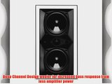 Boston Acoustics HSi 455W2 LCR In-Wall w/Dual 5 1/4'' Woofers Each