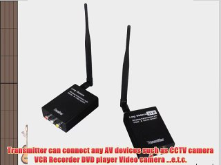 Keedox? 2.4GHz Wireless 0.5W Audio Video AV Stable Signal Transmitter Sender Receiver