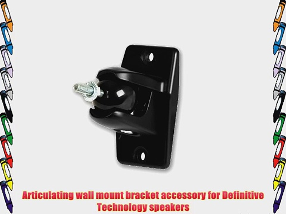 Definitive Technology Pro-Mount 90 - Pair (Black)