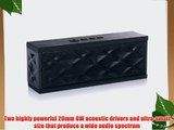 Elysion Bluetooth Wireless Boombox Brick Stereo Speaker Portable For iPhone Samsung Tablet